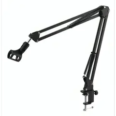 GENERICO - Brazo Soporte De Micrófono Ajustable Atril Metalico