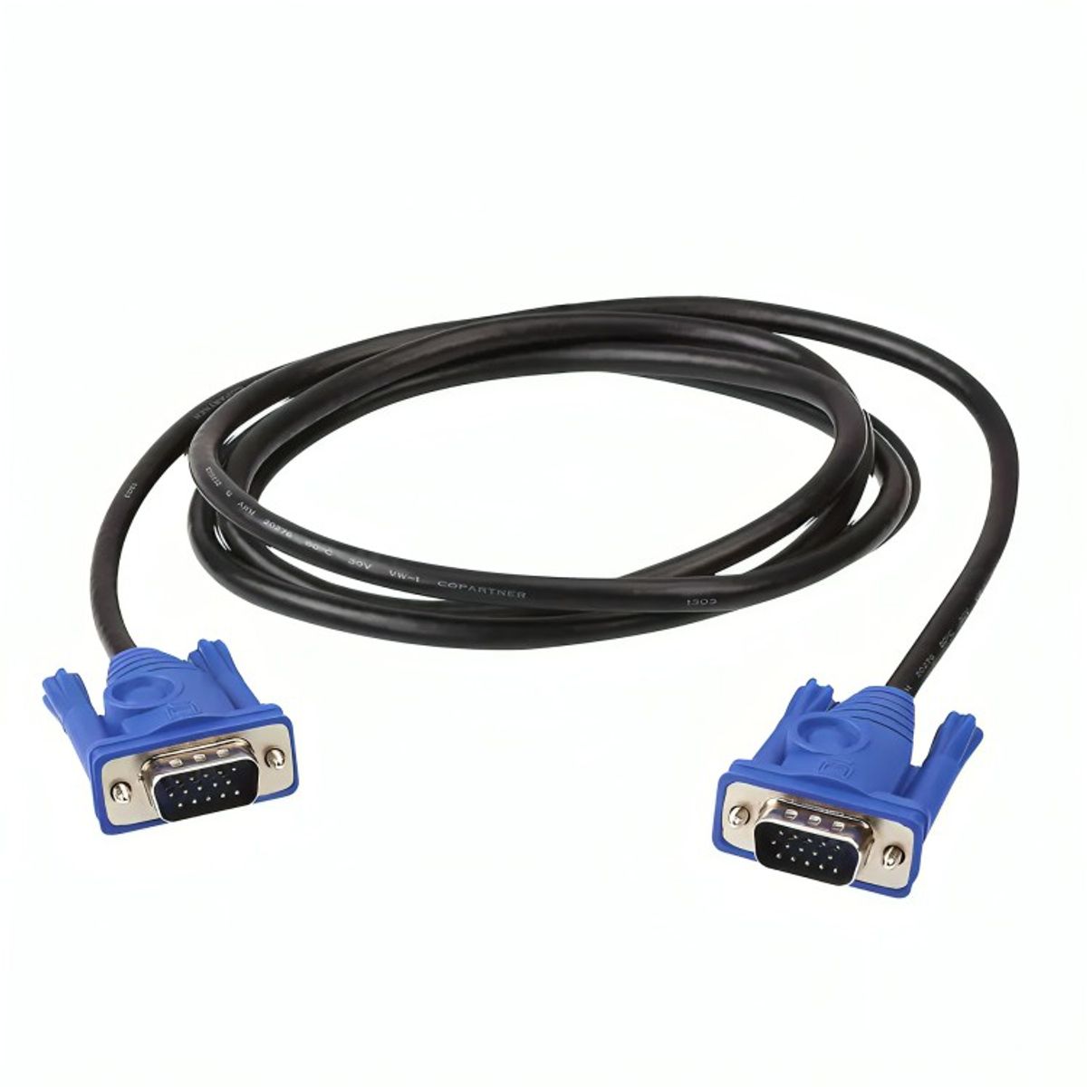 GENERICO - Cable Vga M - M Proyector Monitor Nucleos De Ferrita