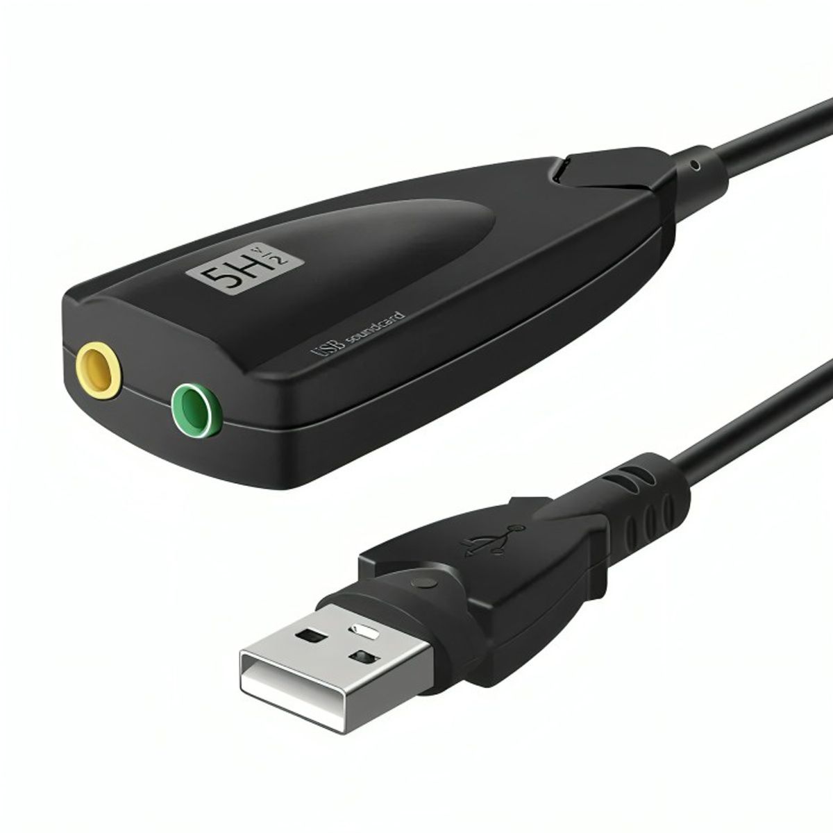 GENERICO - Tarjeta De Sonido Usb 3d Virtual