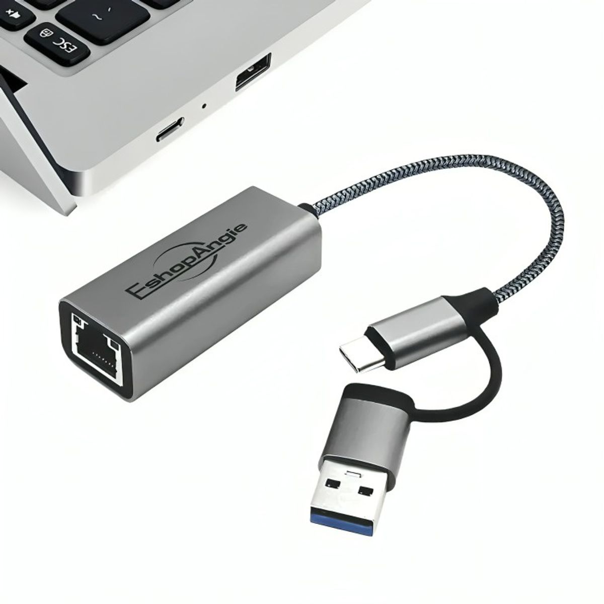 GENERICO - Adaptador Usb 30 Usb C A Rj45 Ethernet 101001000mbps