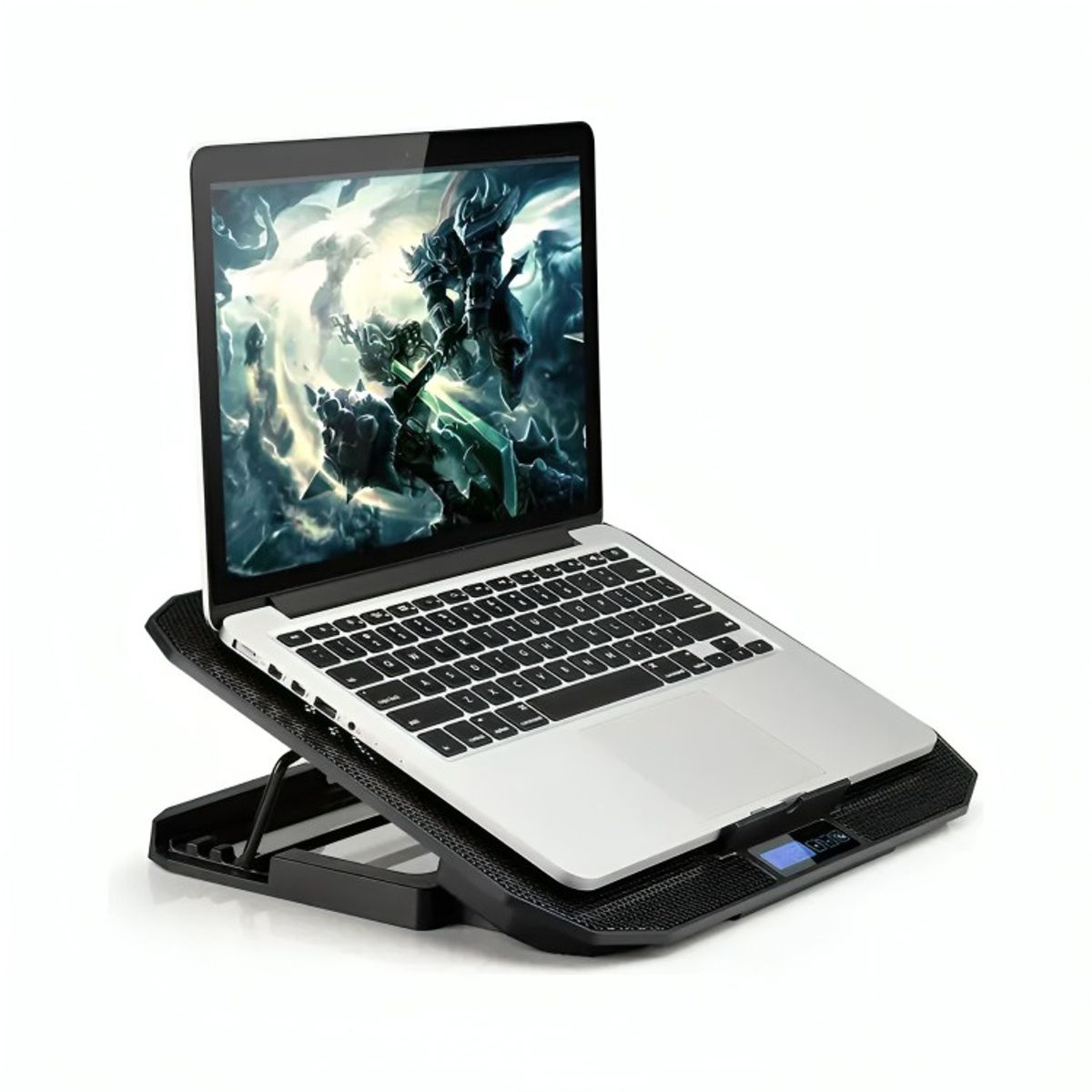 GENERICO - Base Soporte Para Notebook 2 Ventiladores