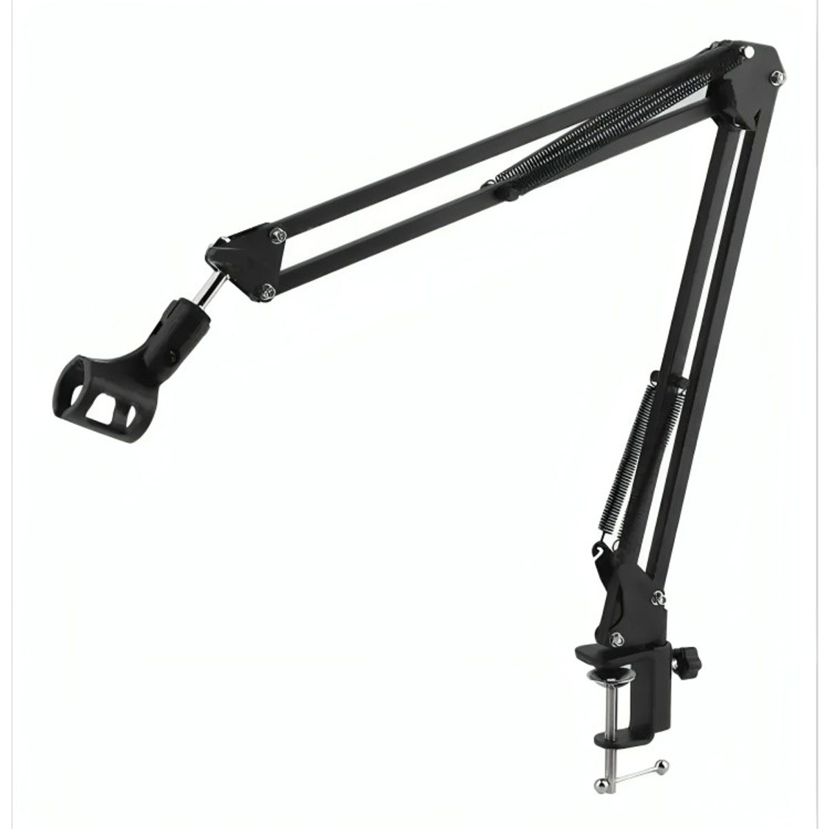 GENERICO - Brazo Soporte De Micrófono Ajustable Atril Metalico