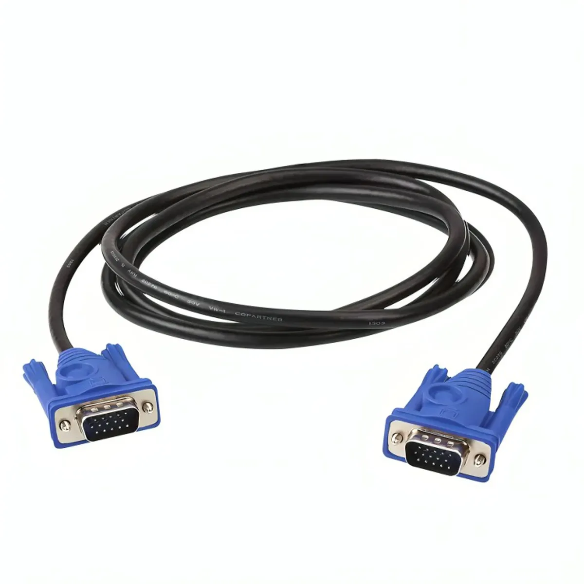 GENERICO - Cable Vga M - M Proyector Monitor Nucleos De Ferrita
