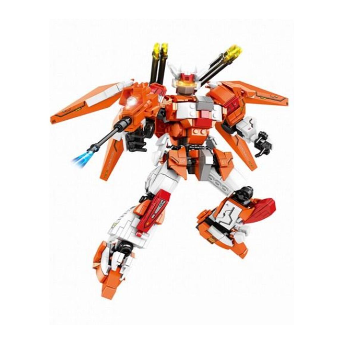 GENERICO - Juguete Armable Robot Warrior 560 Piezas