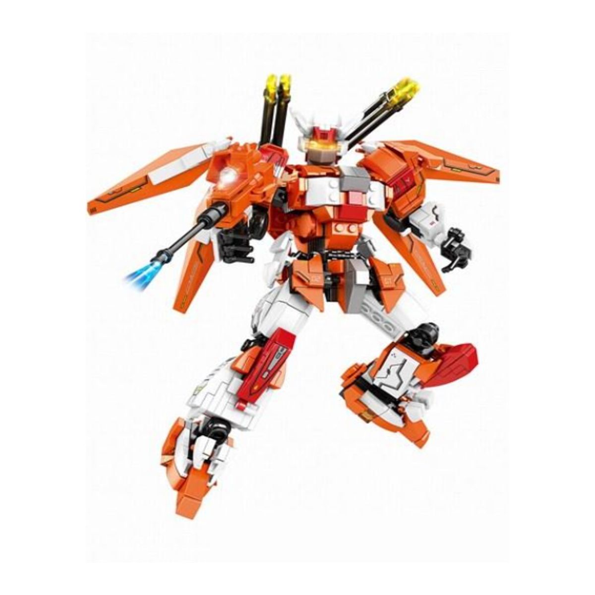 GENERICO - Juguete Armable Robot Warrior 560 Piezas