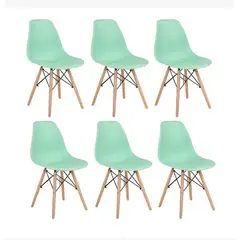 CORI CORI - Pack 6 Sillas Eames Clasicas