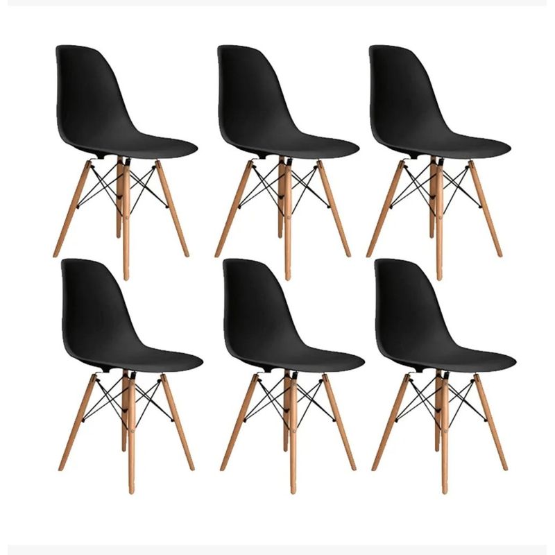 CORI CORI - Pack 6 Sillas Eames Clasicas