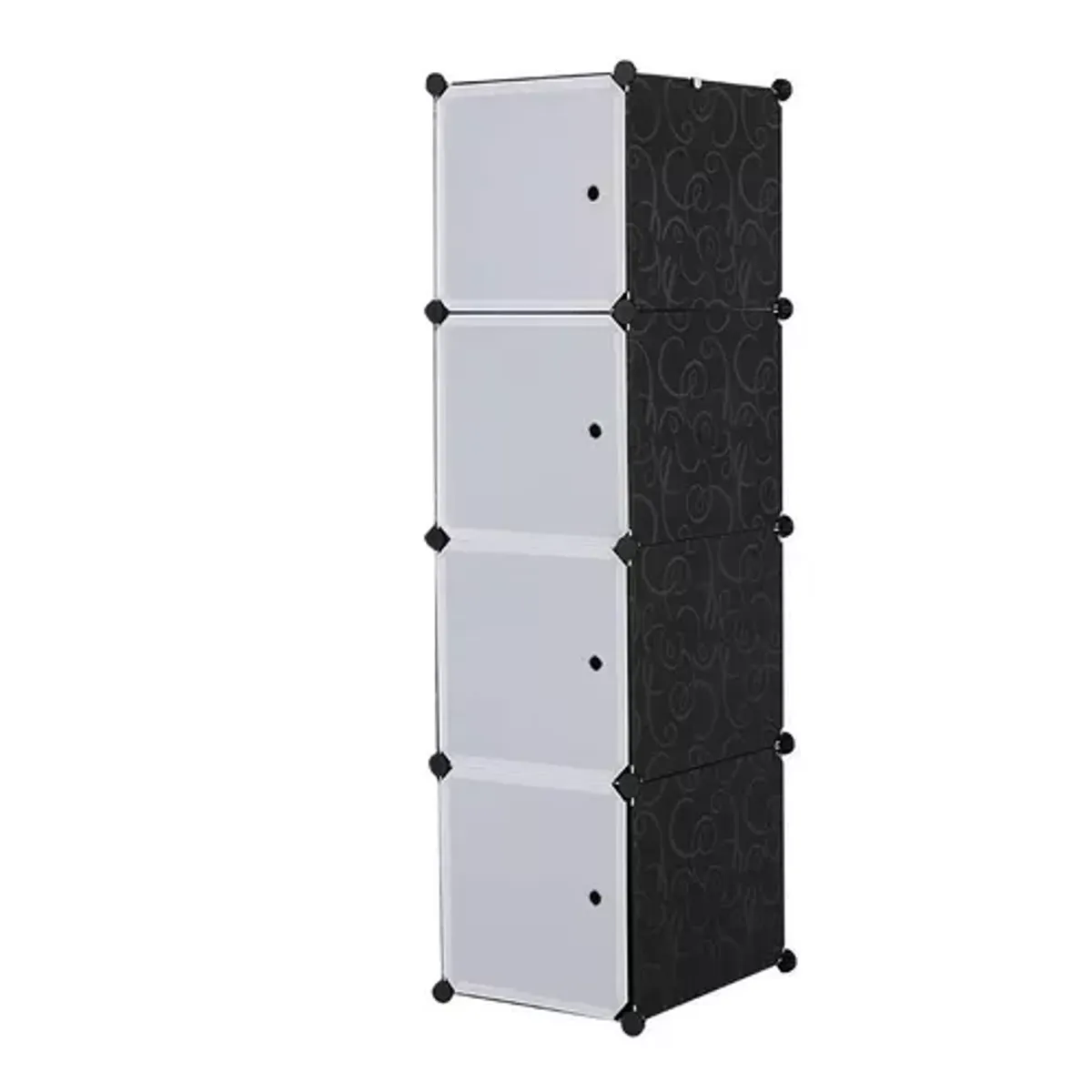 GENERICO - Organizador de closet 4 módulos para baño o ropero armable