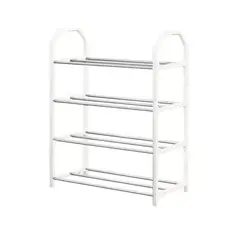 GENERICO - Mueble zapatero organizador 4 niveles armable