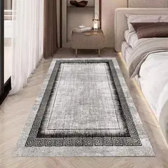 GENERICO - ALFOMBRAS LISAS PARA PASILLOS SIN PELOS CON DISEÑOS TRIDIMENSIONALES