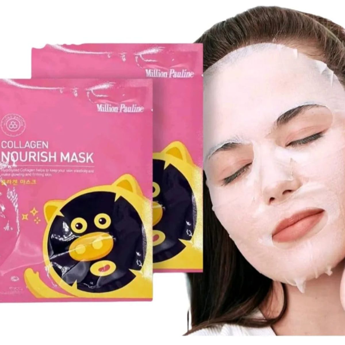 GENERICO - Mascarillas Facial Antiedad  5 unidades