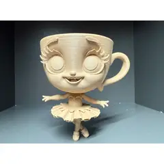 GENERICO - Figura decorativa de Ballerina Capuchina