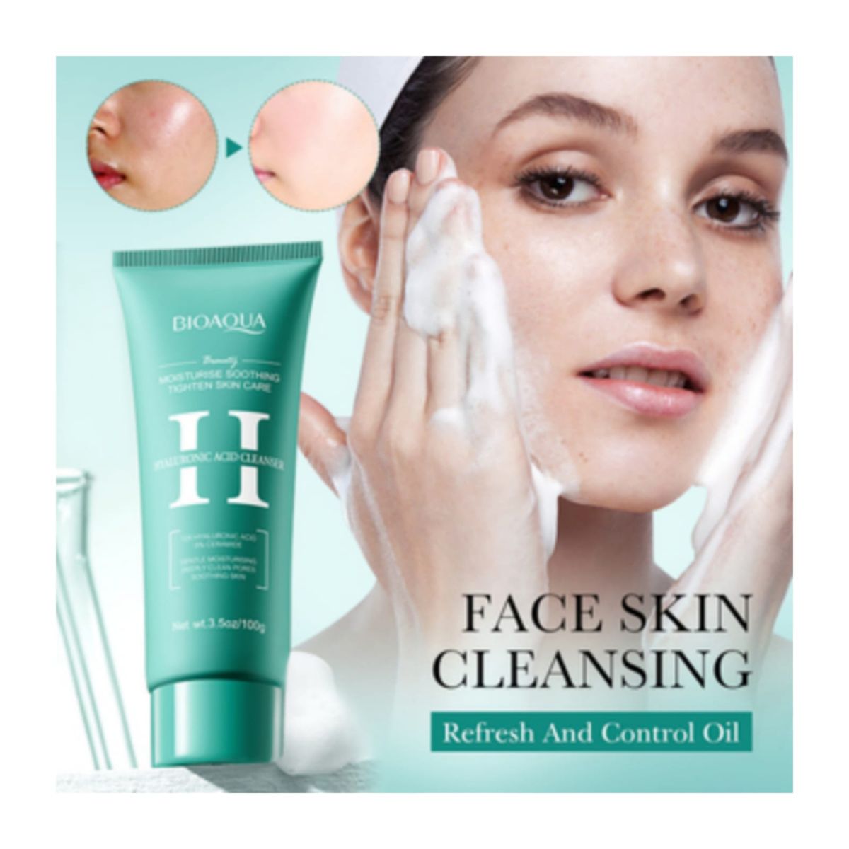 GENERICO - Limpiador Facial  Hidratacion Profunda Acido Hialuronico