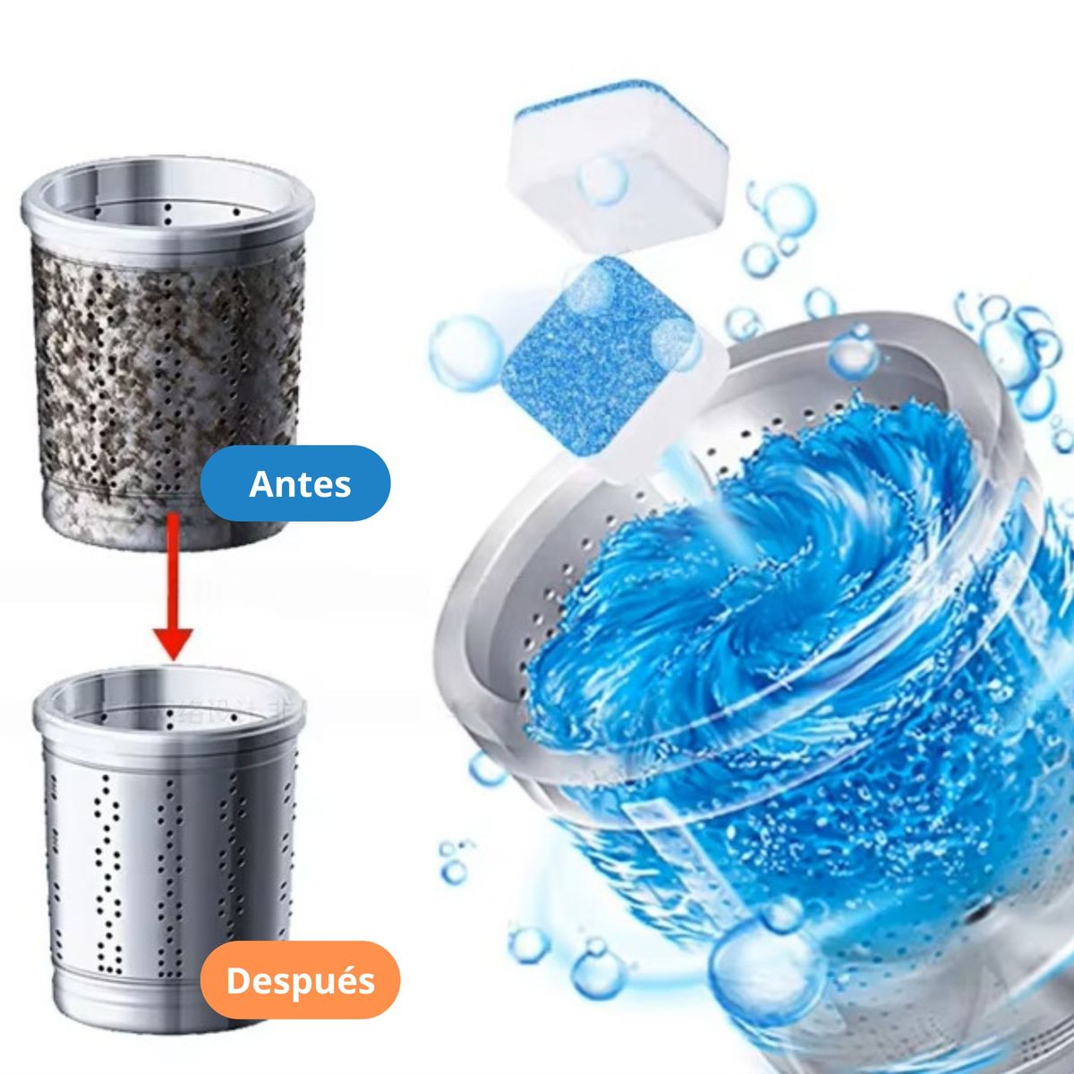 GENERICO - Capsulas desinfectantes de Lavadoras