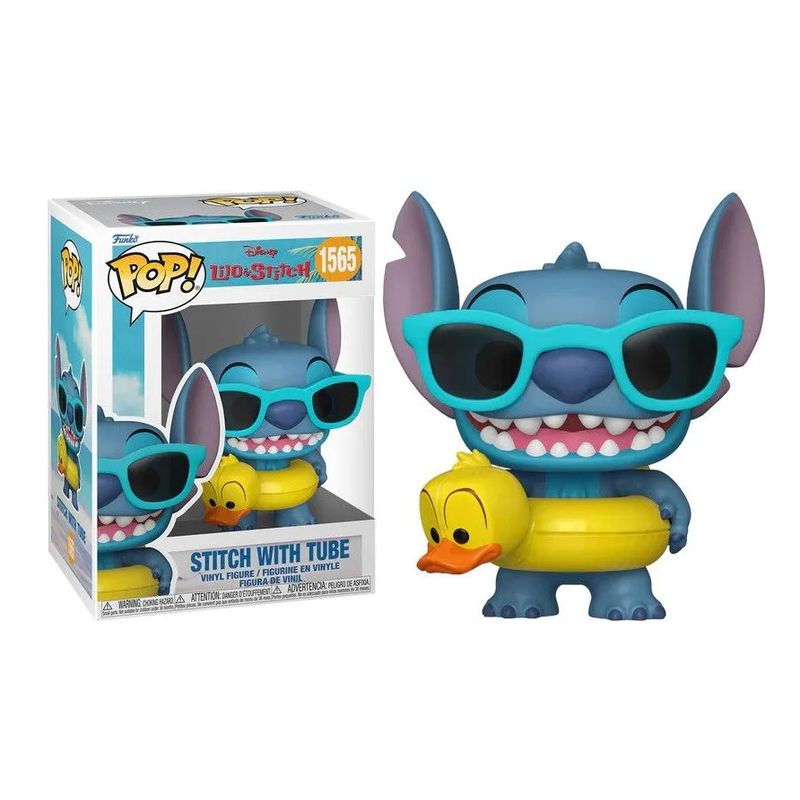FUNKO - Funko Pop Stitch With Tube N°1565