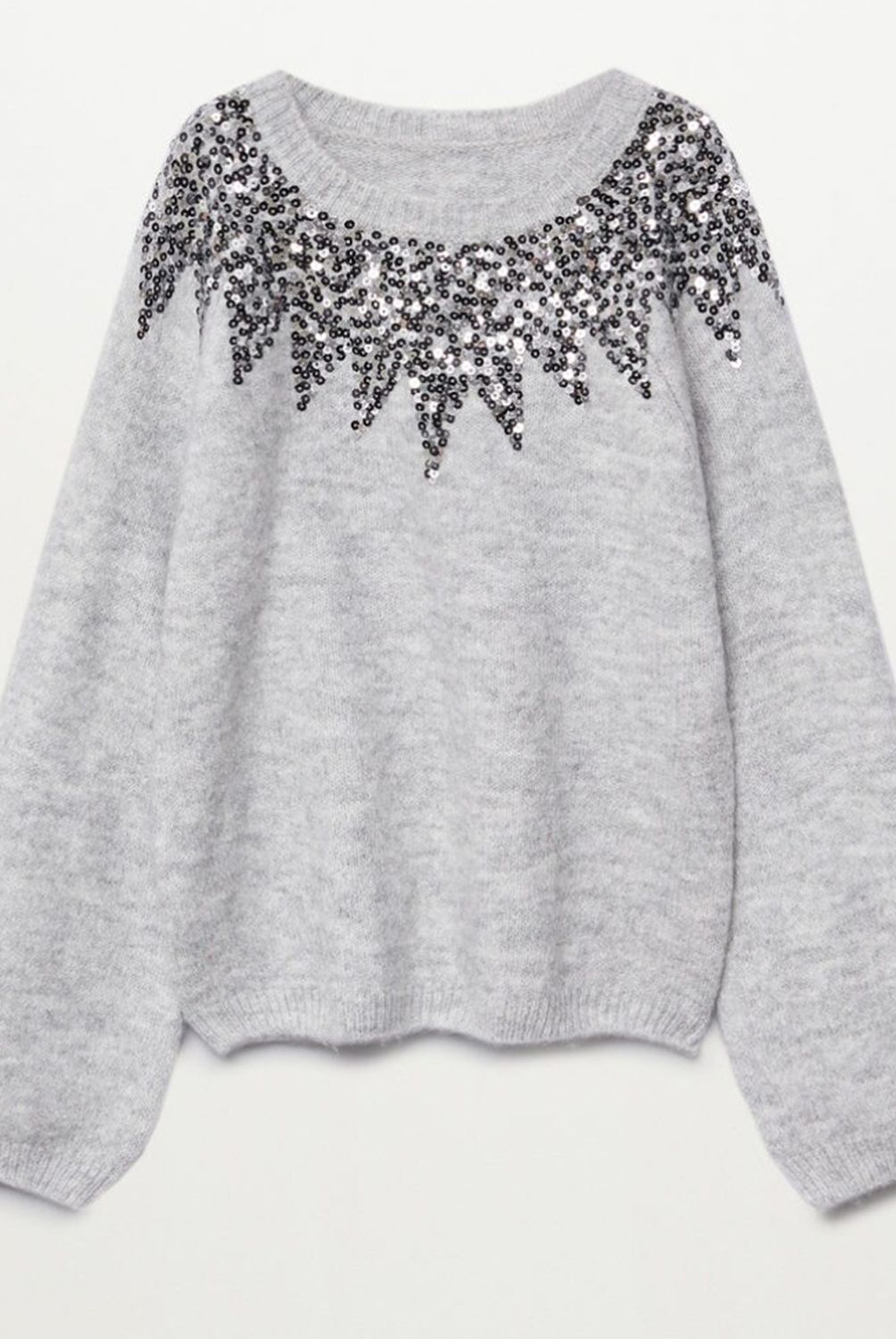 MANGO KIDS - Mango Kids Sweater Poliester Reciclado Lentejuelas Kate Niña