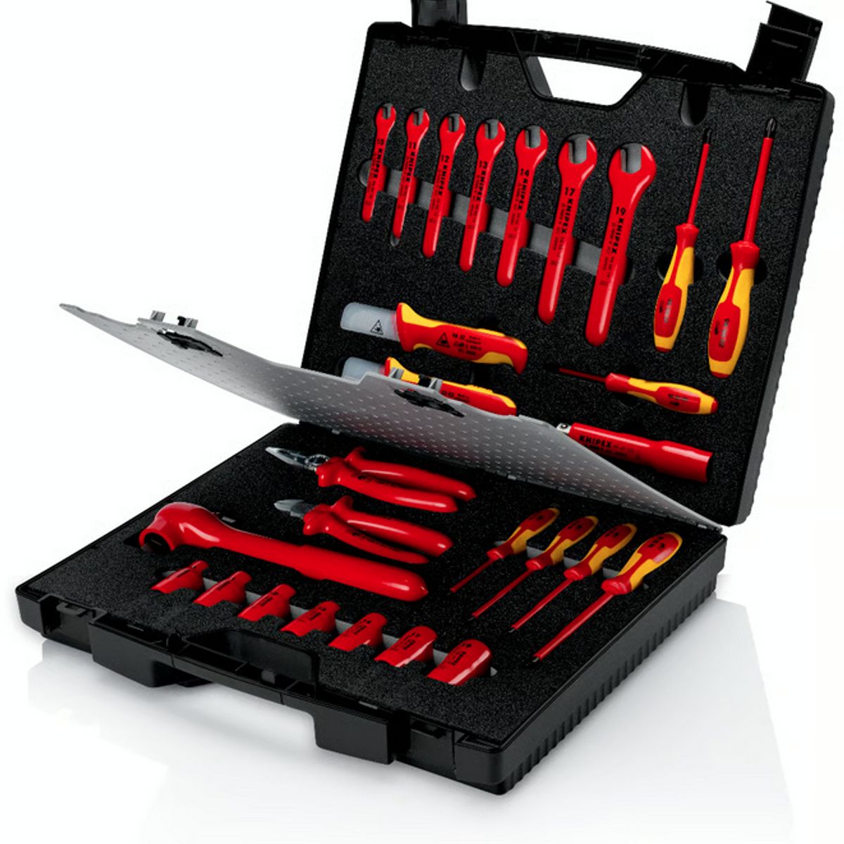 GENERICO - Maletín de Herramientas Aisladas 1000 V VDE 26 piezas 989912 KNIPEX