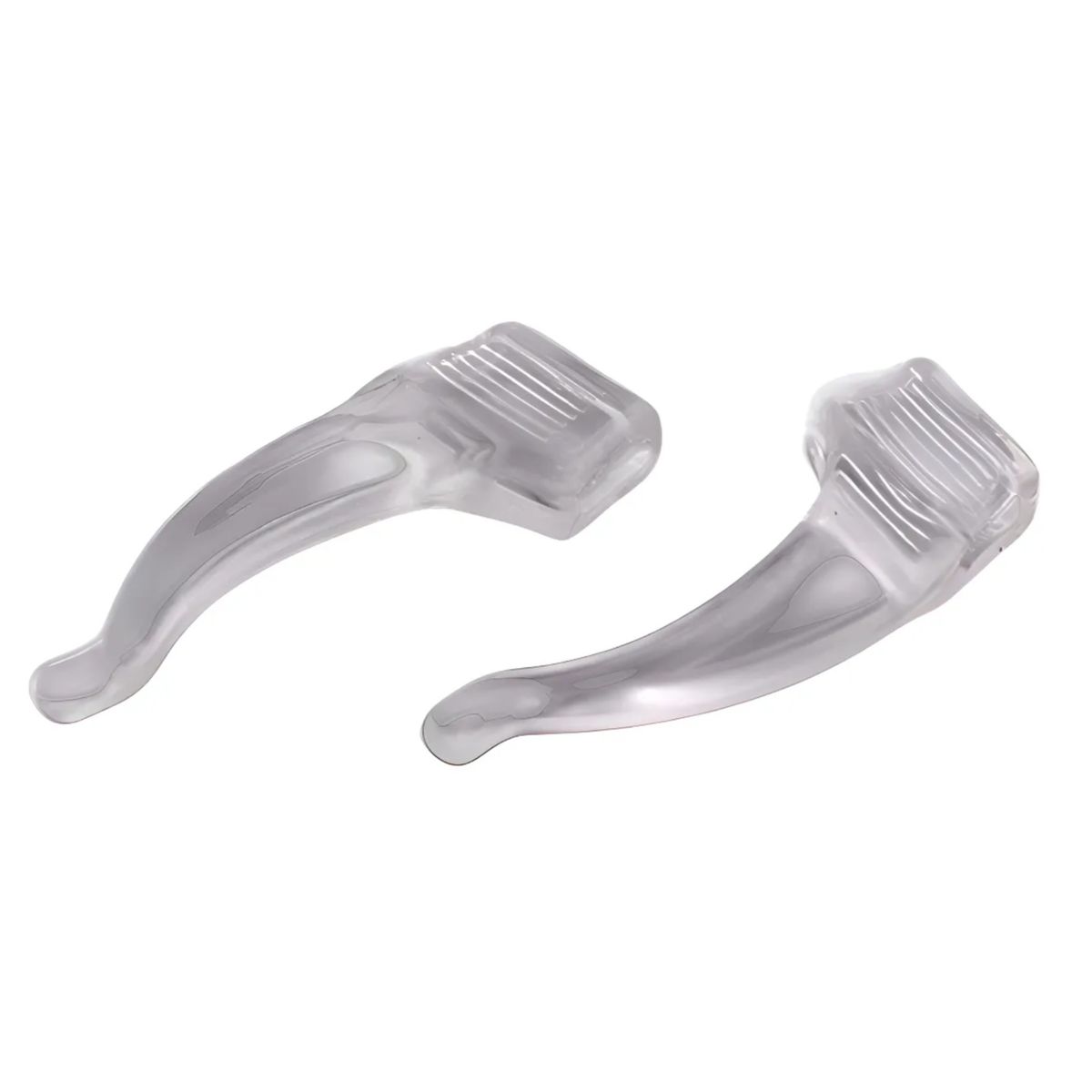 GENERICO - Par Silicona Agarre Anti Deslizante Anteojos Lentes Transparentes