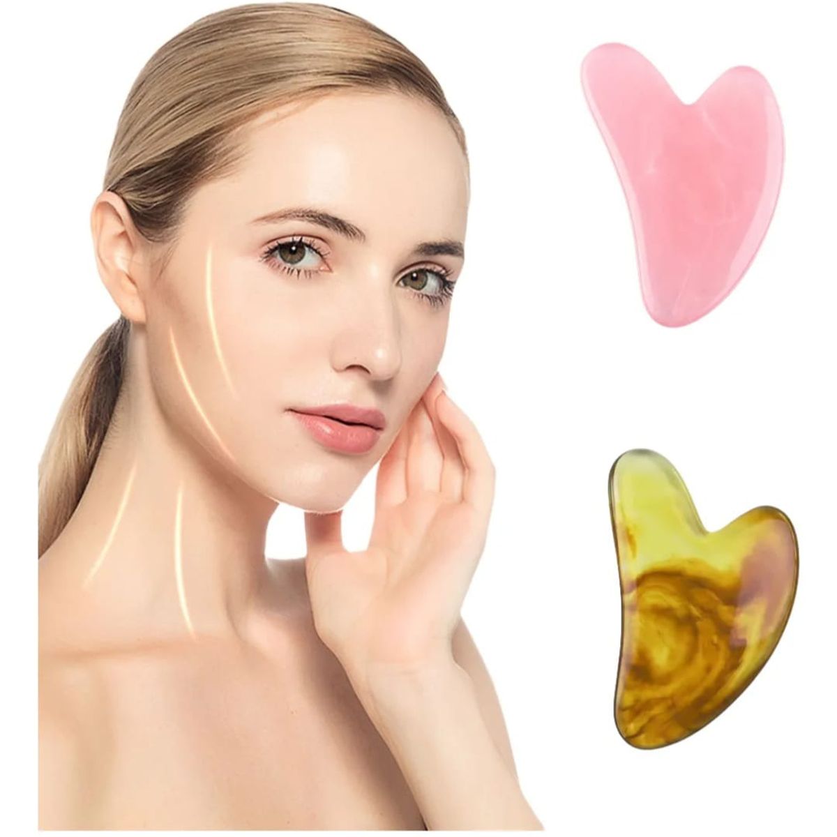 Masajeador Facial  Gua Sha, marca GENERICO - Foto Principal