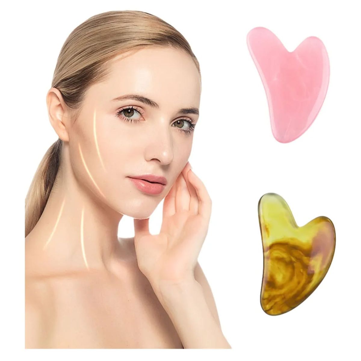 Masajeador Facial  Gua Sha, marca GENERICO - Foto Principal