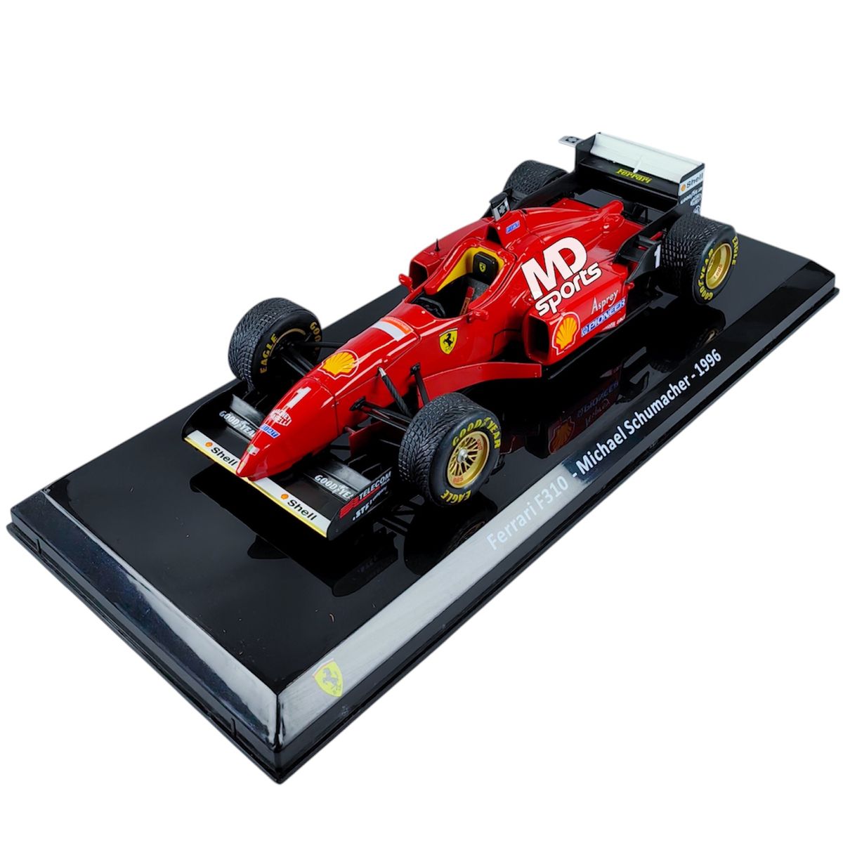 FORMULA 1 - Auto F1 Ferrari F310 1996 Michael Schumacher Acrilico 1:24