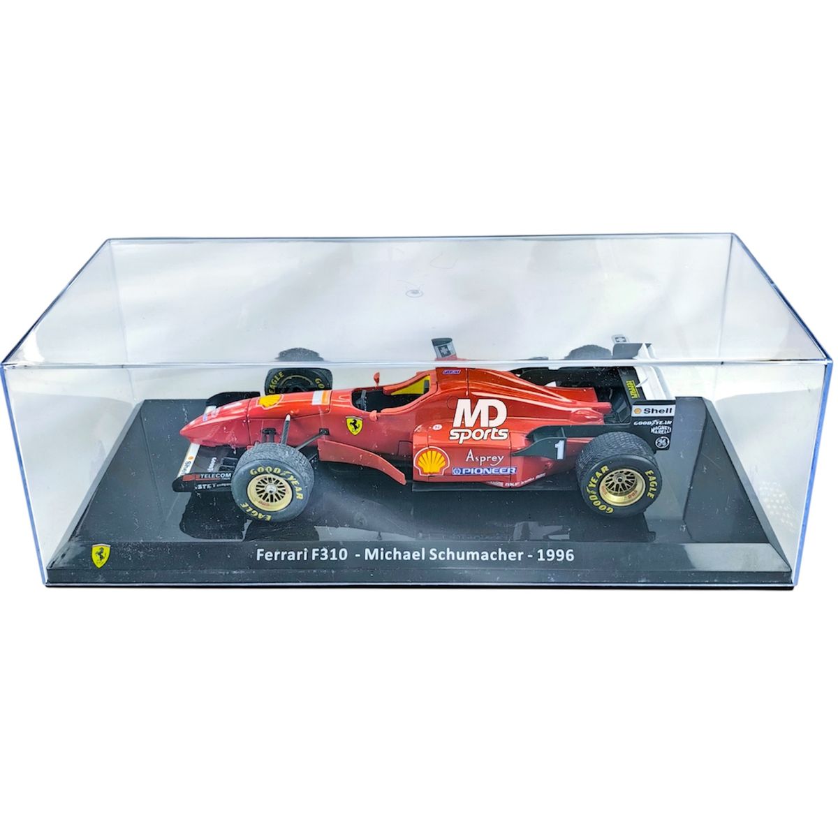 FORMULA 1 - Auto F1 Ferrari F310 1996 Michael Schumacher Acrilico 1:24