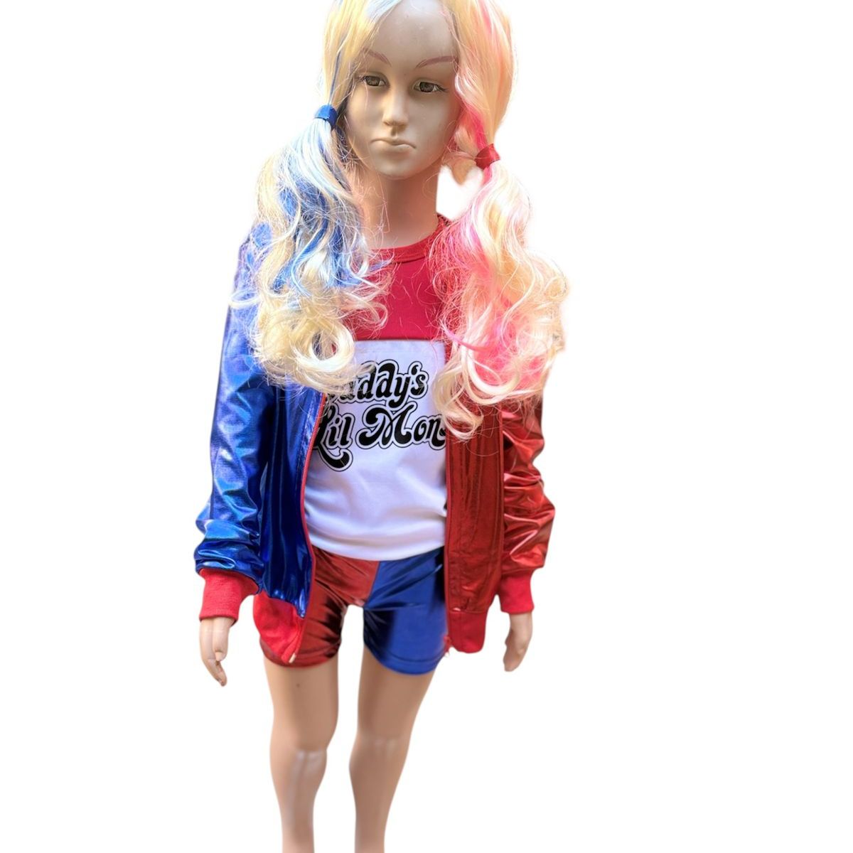 GENERICO - DISFRAZ HARLEY QUINN TALLA 14