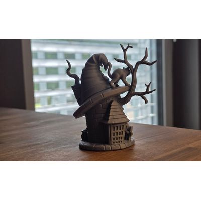 Imagen 2 del producto Casita Sombrero de Bruja- Decoración Halloween