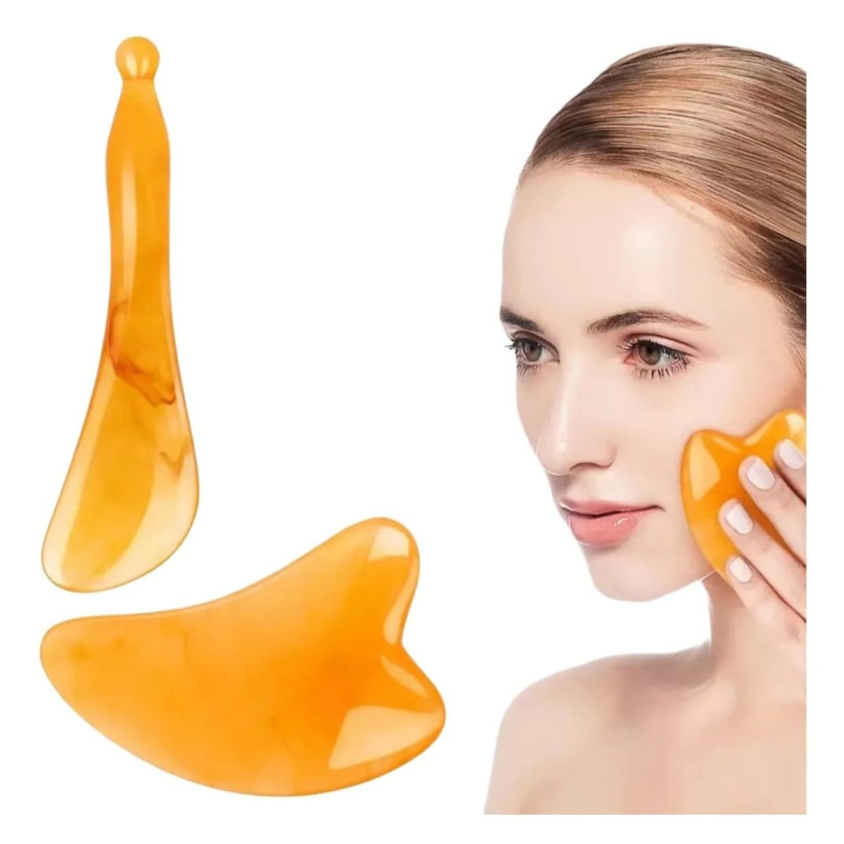 Set Masajeador Facial  Gua Sha, marca GENERICO - Foto Principal