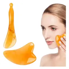GENERICO - Set Masajeador Facial Gua Sha