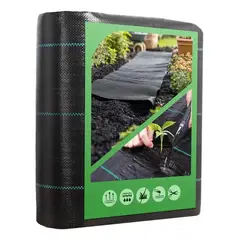 KUANGYE - Malla Geotextil Antimaleza Cubresuelo 2m Ancho X 10m Largo