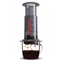 Cafetera Francesa Portatil Presion Color Negro Automatica