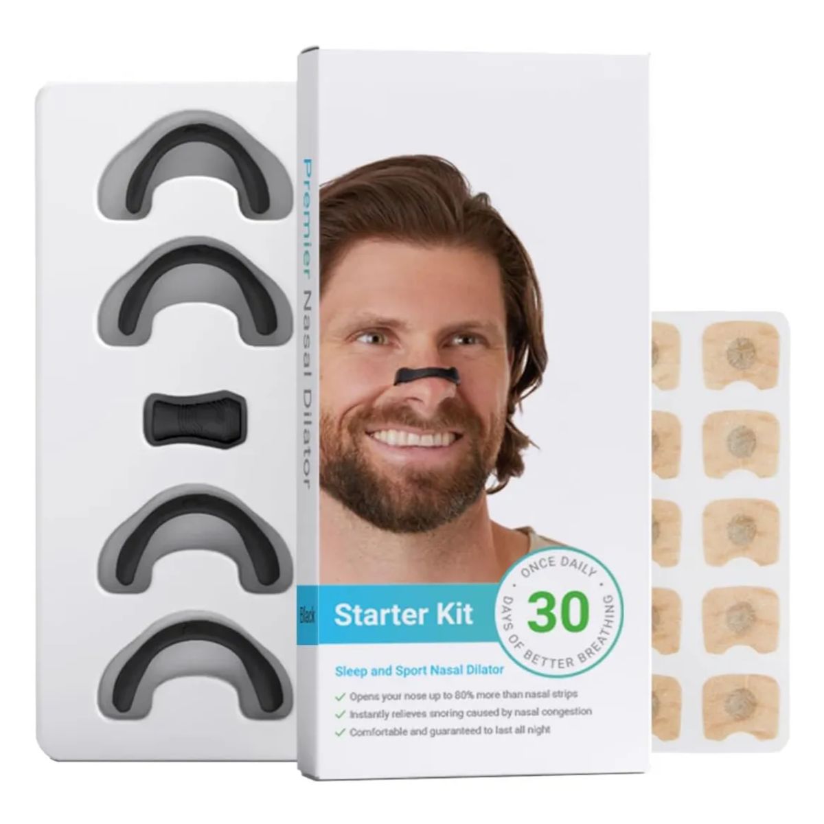 ATURE - Expansor Respiratorio Nasal 60 Parches