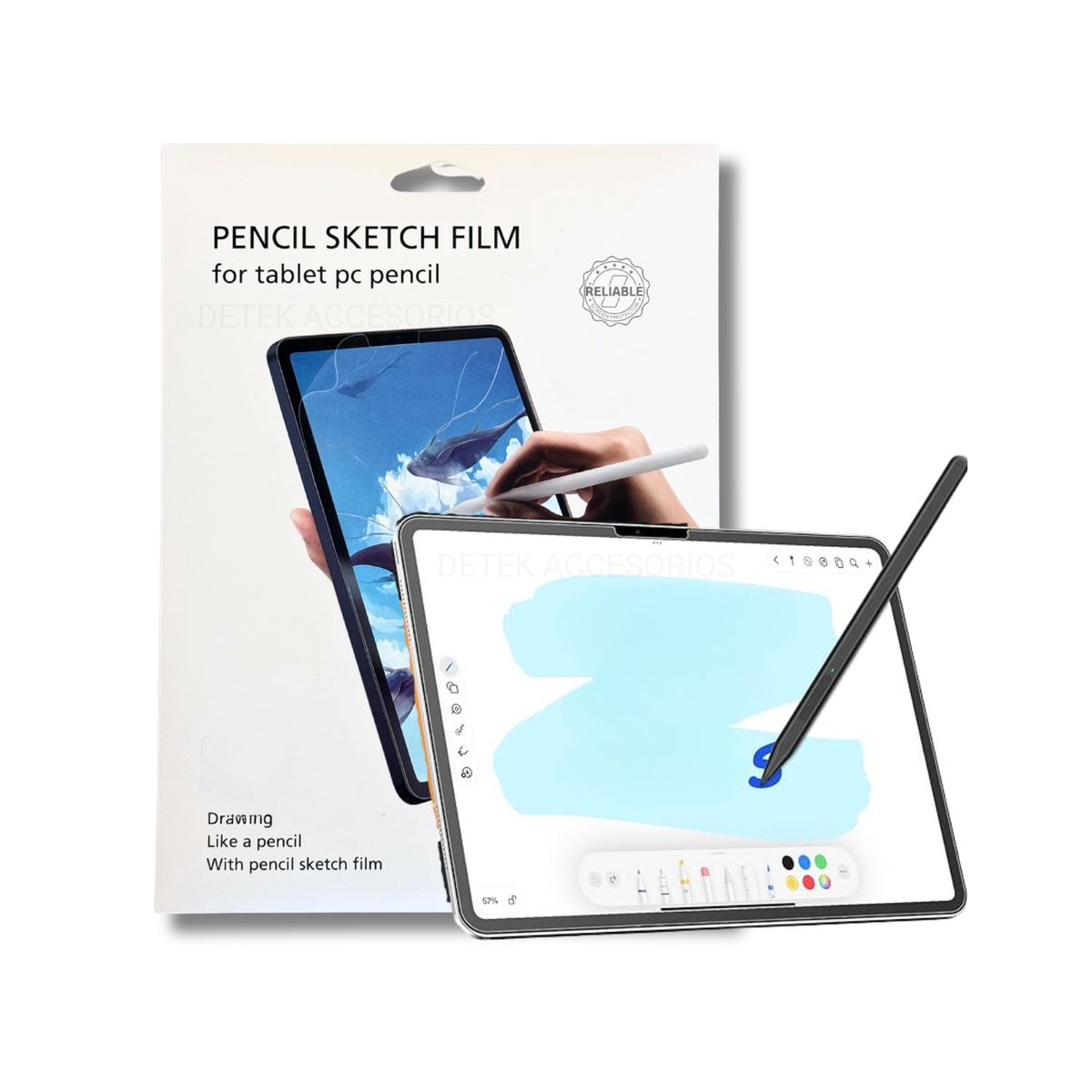 GENERICO - Lamina Paper Like Vidrio Templado Premium Para iPad 11th Gene A16 2025