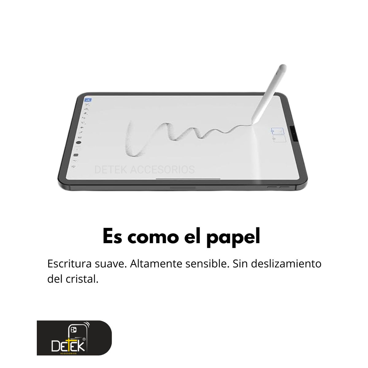 GENERICO - Lamina Paper Like Vidrio Templado Premium Para iPad Air 11 M2 / M3