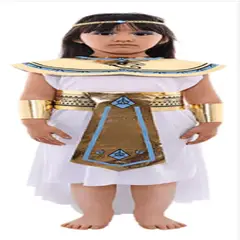 FROM MEIGGS - Disfraz Hallowen Niños Y Adultos De Faraon O Cleopatra