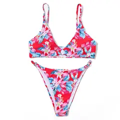 BONVERANO - Traje de Baño Bikini de Dos Piezas para Mujer