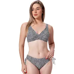 BONVERANO - Traje de Baño Bikini de Dos Piezas para Mujer