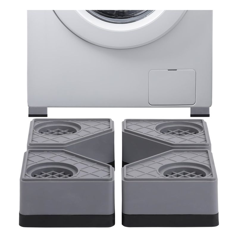 KINDA NICE - 4u Alfombrillas Antideslizante Patas Amortiguadoras Lavadora