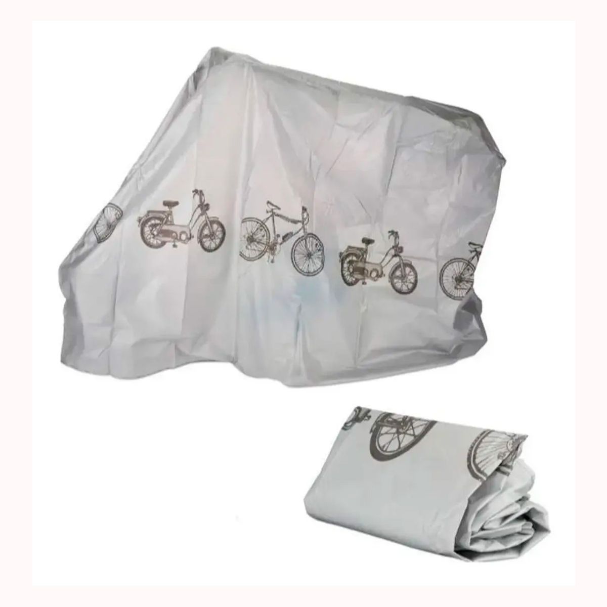 GENERICO - Lona cubre motos y bicicleta