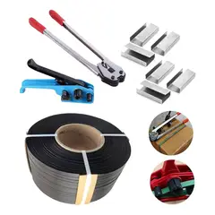 GENERICO - Enzunchadora Manual Sellador Zuncho Plástico Sellos