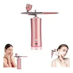 KINDA NICE - Kit De Aerógrafo Profesional Recargable Inalámbrico Portátil Verde