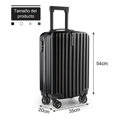 Imagen 2 del producto Maleta De Gancho Viaje Pequeña Equipaje Cabina Chica De Mano Negro