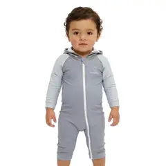 BONVERANO - Traje De Baño Con Capucha Bebé Niños Protección Solar UV