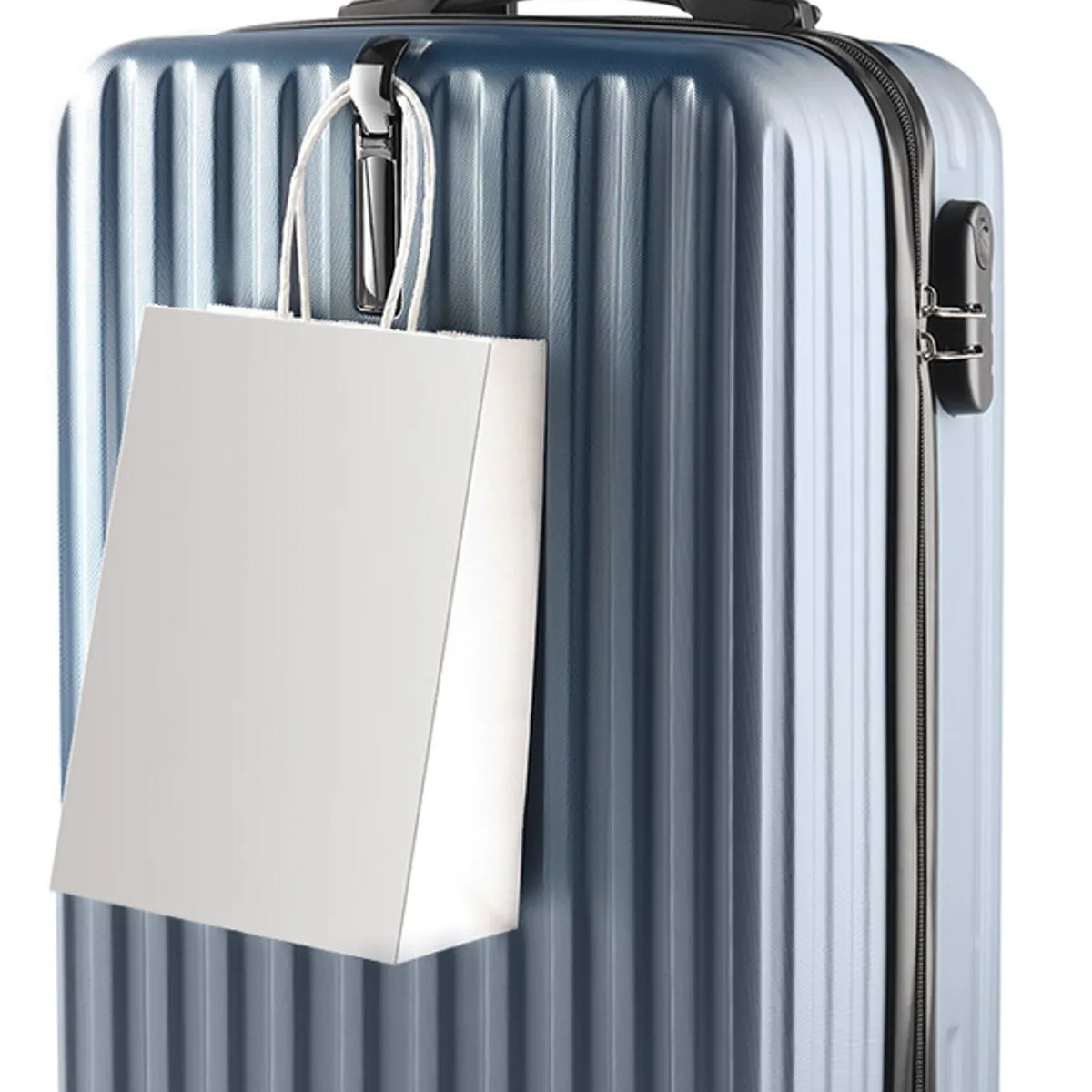 SUPERCENTER - Maleta De Gancho Viaje Pequeña Equipaje Cabina Chica De Mano Azul