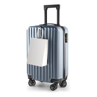 Maleta De Gancho Viaje Pequeña Equipaje Cabina Chica De Mano Azul