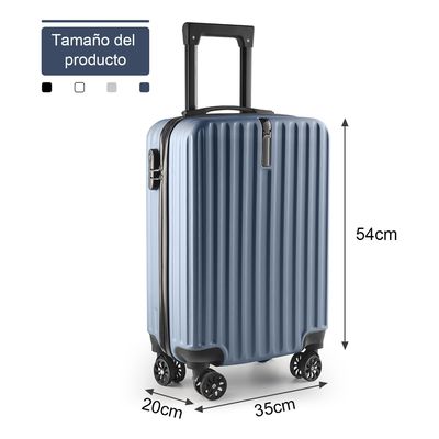 Imagen 2 del producto Maleta De Gancho Viaje Pequeña Equipaje Cabina Chica De Mano Azul