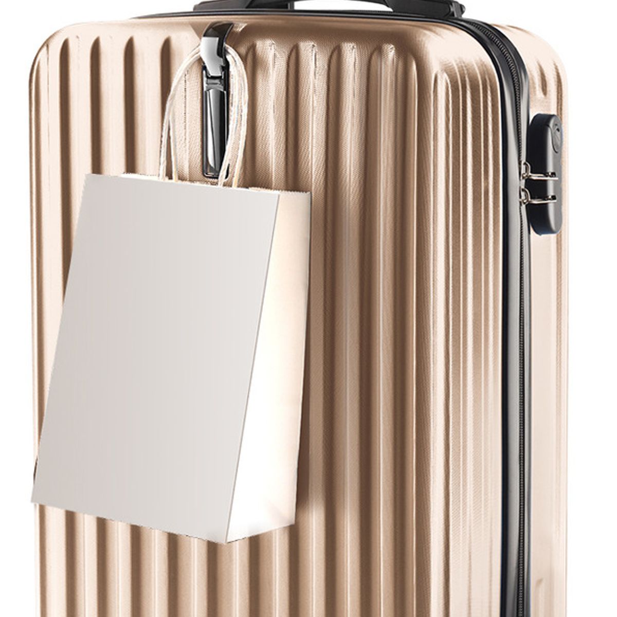SUPERCENTER - Maleta De Gancho Viaje Pequeña Equipaje Cabina Chica De Mano Oro