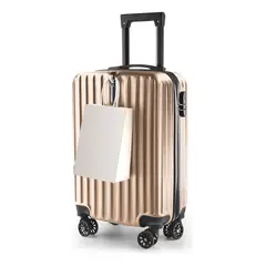 SUPERCENTER - Maleta De Gancho Viaje Pequeña Equipaje Cabina Chica De Mano Oro