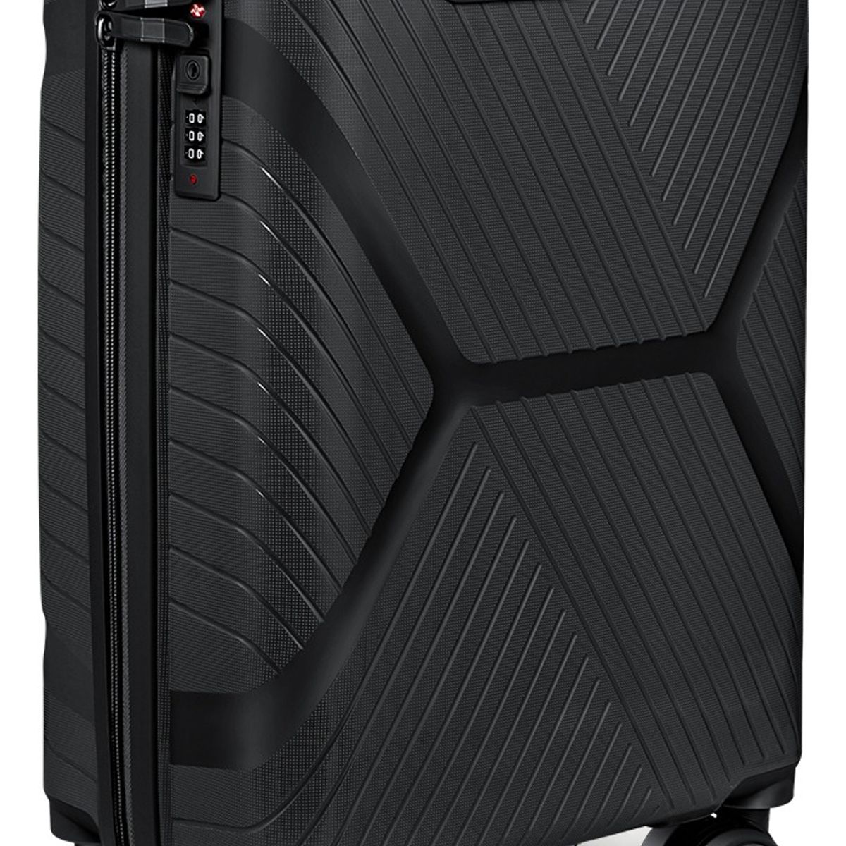 SUPERCENTER - Maleta Viaje Pequeña Equipaje Cabina Con Ruedas Negro